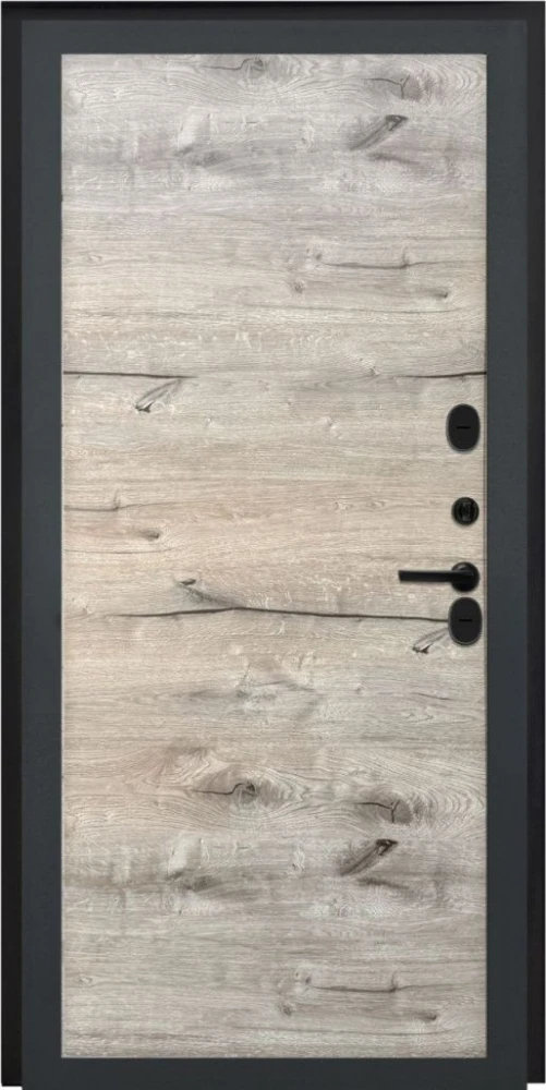 Входная дверь ДвериПРО L-43 Без фрезеровки Дуб пацифик горизонт DPRO201297 внутренняя сторона